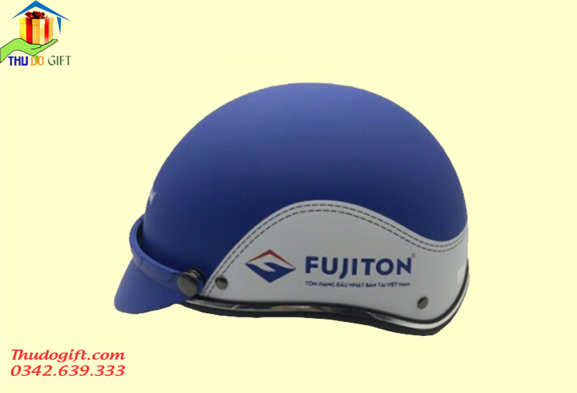 Mũ bảo hiểm in logo FUJITON