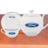 Bộ ấm trà dáng Minh Long in logo Ford
