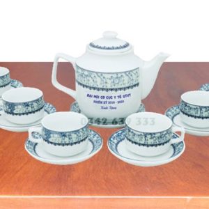 Bộ ấm chén dáng Vuông cao