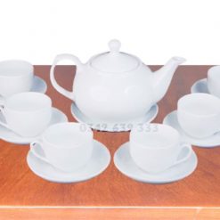 Bộ ấm trà dáng Giang Tây in logo theo yêu cầu