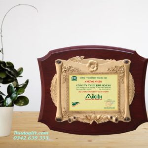 Bảng Vinh Danh Gỗ Đồng