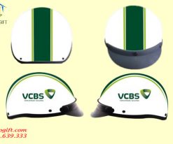 Mũ bảo hiểm In Logo VietcomBank