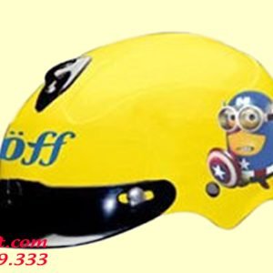 Mũ bảo hiểm khuyến mại váng sữa Hoff