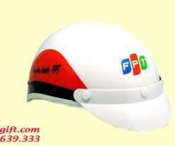 Mũ bảo hiểm in logo FPT