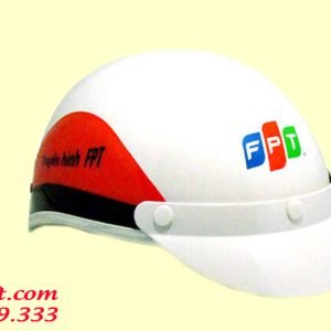 Mũ bảo hiểm in logo FPT