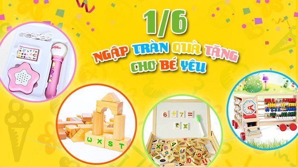 Mua quà gì cho bé ngày tết thiếu nhi 1/6 5 Mua quà gì cho bé ngày Tết thiếu nhi 1/6