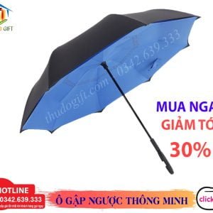 Ô dù gấp ngược thông minh Thủ Đô