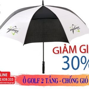 Ô DÙ CẦM TAY 2 TẦNG 1 Ô golf 2 tầng chống lật Thủ Đô