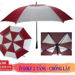 Ô DÙ CẦM TAY 2 TẦNG 3 Ô golf 2 tầng chống lật Thủ Đô