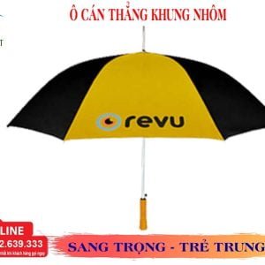 Ô Cầm tay cán thẳng khung nhôm