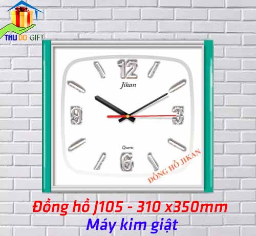 Đồng hồ treo tường quà tặng thương hiệu Jikan J105