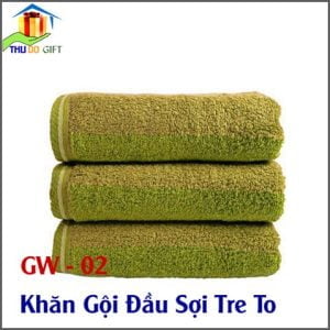 Khăn Gội Đầu Sợi Tre To GW2 2 Khăn Gội Đầu Sợi Tre To