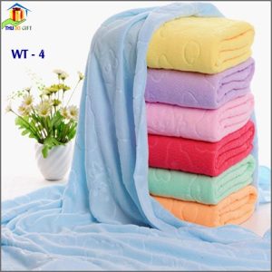 Khăn Tắm 100% Sợi Cotton Cao Cấp WT4 2 Khăn Tắm 100% Sợi Cotton Cao Cấp WT4