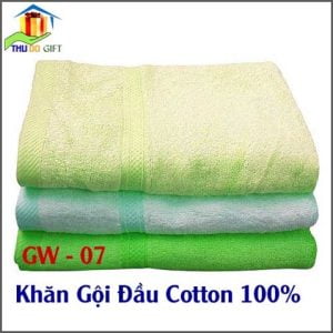 Khăn gội đầu Cotton 100%
