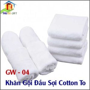 Khăn gội đầu sợi Cotton To
