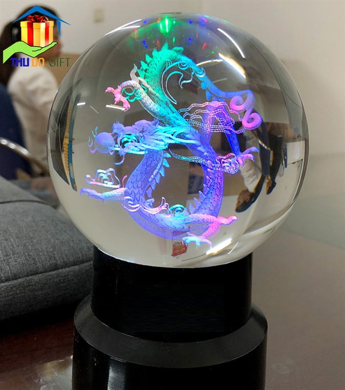 Cách đặt quả cầu phong thủy 3D