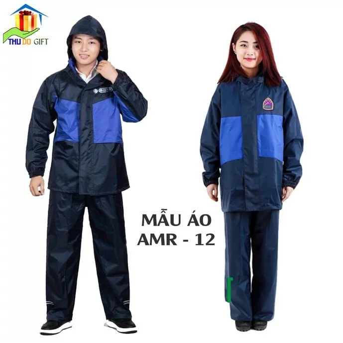 Áo mưa bộ 2 lớp chống mưa-chống lạnh