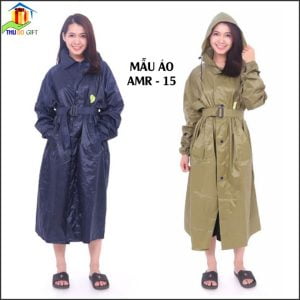 Áo Mưa Măng Tô Kiểu Sỹ Quan 2 Áo mưa măng tô kiểu sĩ quan