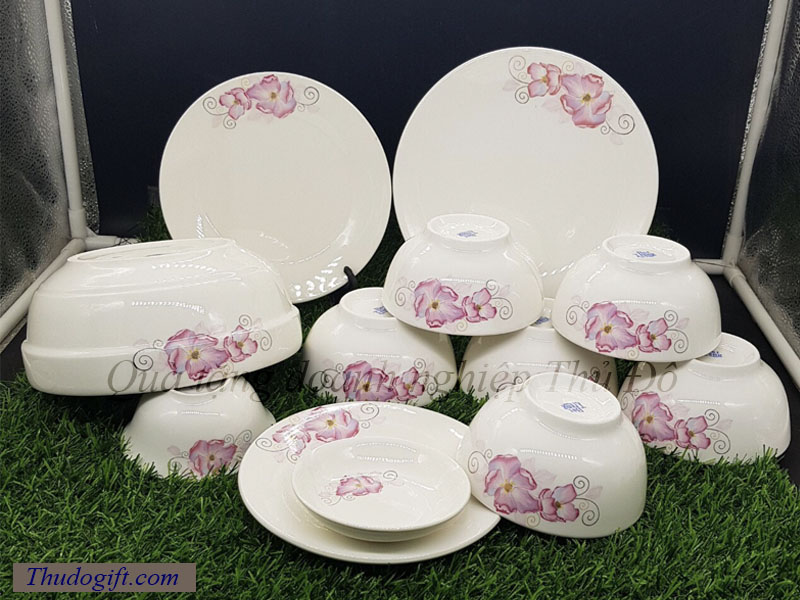 Tổng hợp 45+ mẫu bộ bát ăn quà tặng đẹp giá rẻ 43 Bo do an bat trang cao cap Thu Do 1