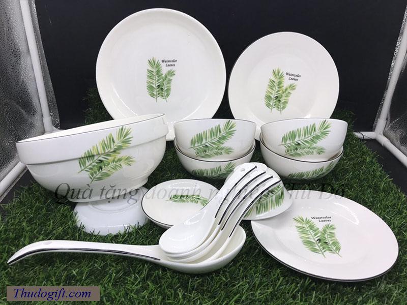 Tổng hợp 45+ mẫu bộ bát ăn quà tặng đẹp giá rẻ 35 Bo do an bat trang cao cap Thu Do 11