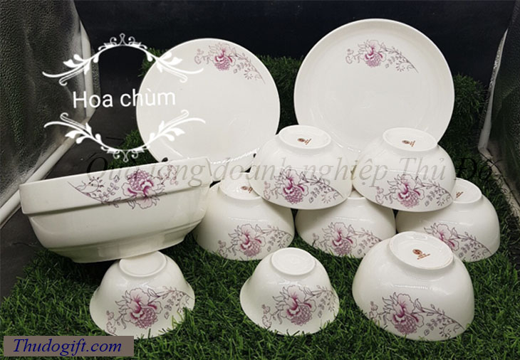 Tổng hợp 45+ mẫu bộ bát ăn quà tặng đẹp giá rẻ 27 Bo do an bat trang cao cap Thu Do 19