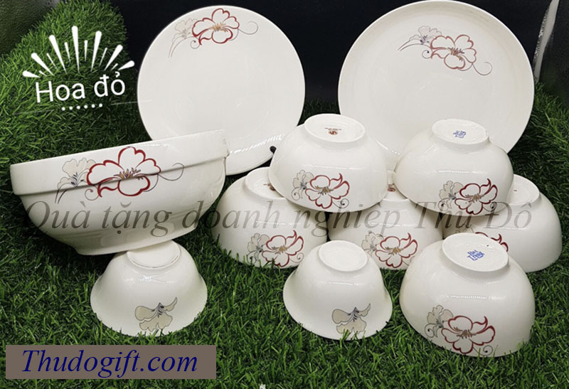 Tổng hợp 45+ mẫu bộ bát ăn quà tặng đẹp giá rẻ 23 Bo do an bat trang cao cap Thu Do 27