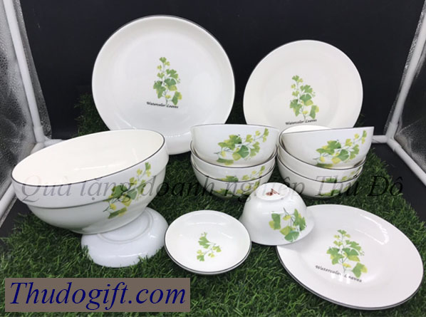Tổng hợp 45+ mẫu bộ bát ăn quà tặng đẹp giá rẻ 13 Bo do an bat trang cao cap Thu Do 41