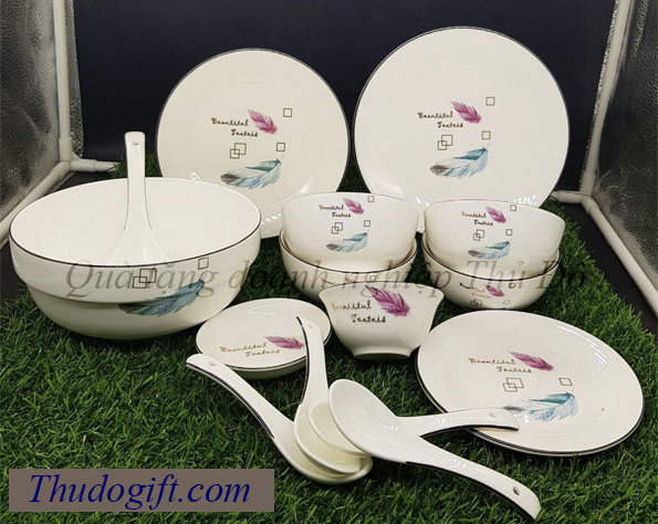 Tổng hợp 45+ mẫu bộ bát ăn quà tặng đẹp giá rẻ 38 Bo do an bat trang cao cap Thu Do 8