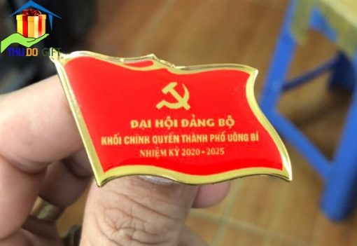 Phù hiệu đại hội Đảng Thành Phố Uông Bí