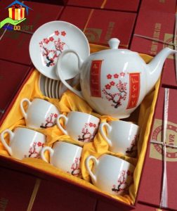 Bộ bình ly in logo