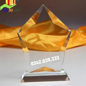 Biểu trưng ngôi sao pha lê đẹp giá rẻ