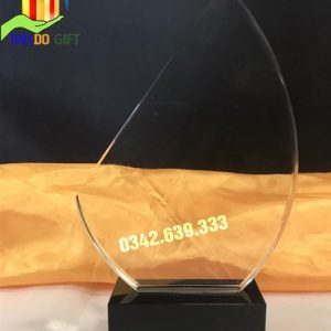 Mẫu biểu trưng pha lê