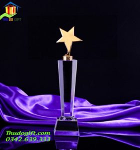 Mẫu cúp pha lê giá rẻ