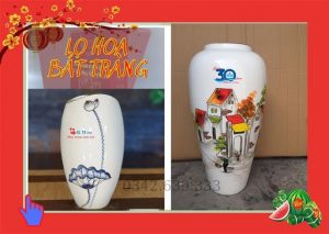 Lọ hoa quà tặng Bát Tràng cao cấp giá rẻ