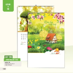 Bloc lịch 7 tờ