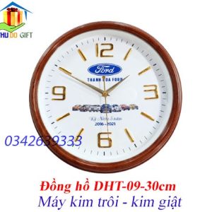 Đồng hồ treo tường in logo