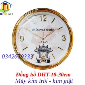 Đồng hồ treo tường in logo