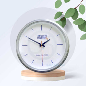 Đồng hồ treo tường in logo giá rẻ