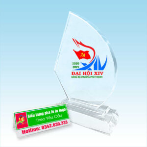 Thủ Đô Gift 73 Biểu trưng pha lê đẹp