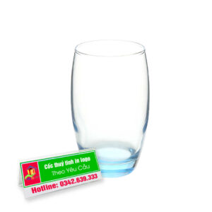 Bộ cốc thủy tinh in logo 14