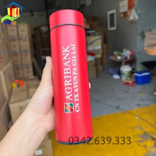 Bình giữ nhiệt in logo đẹp