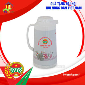Phích Rạng Đông In Logo Đại Hội Nông Dân Đẹp