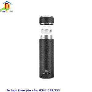 Bình giữ nhiệt EL3667 màu đen 2 Bình giữ nhiệt Elmich inox 304 420ml EL3667