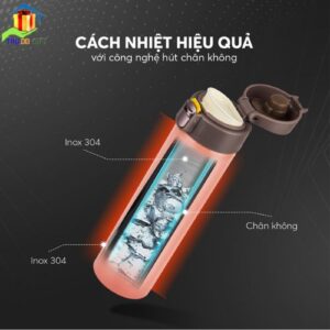 Cấu tạo vỏ bình giữ nhiệt Elmich EL 8295P