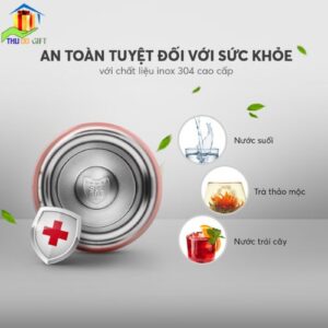 Bình giữ nhiệt Elmich là từ Inox 304 an toàn cho sức khỏe