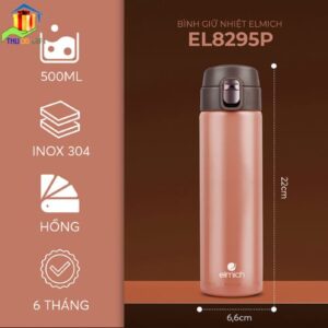 Bình giữ nhiệt inox 304 EL 8295P