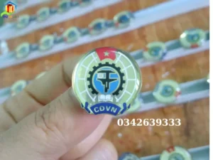 Huy hiệu đại hội công đoàn