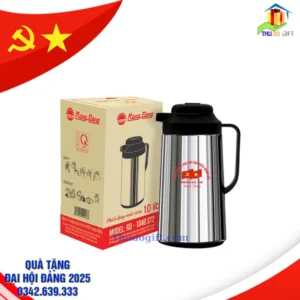 Phích Rạng Đông In Logo Đại Hội Đảng