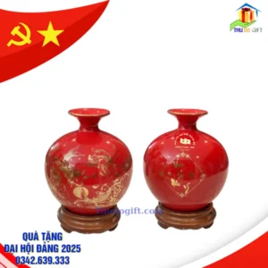 Bình hút lộc Bát Tràng in logo