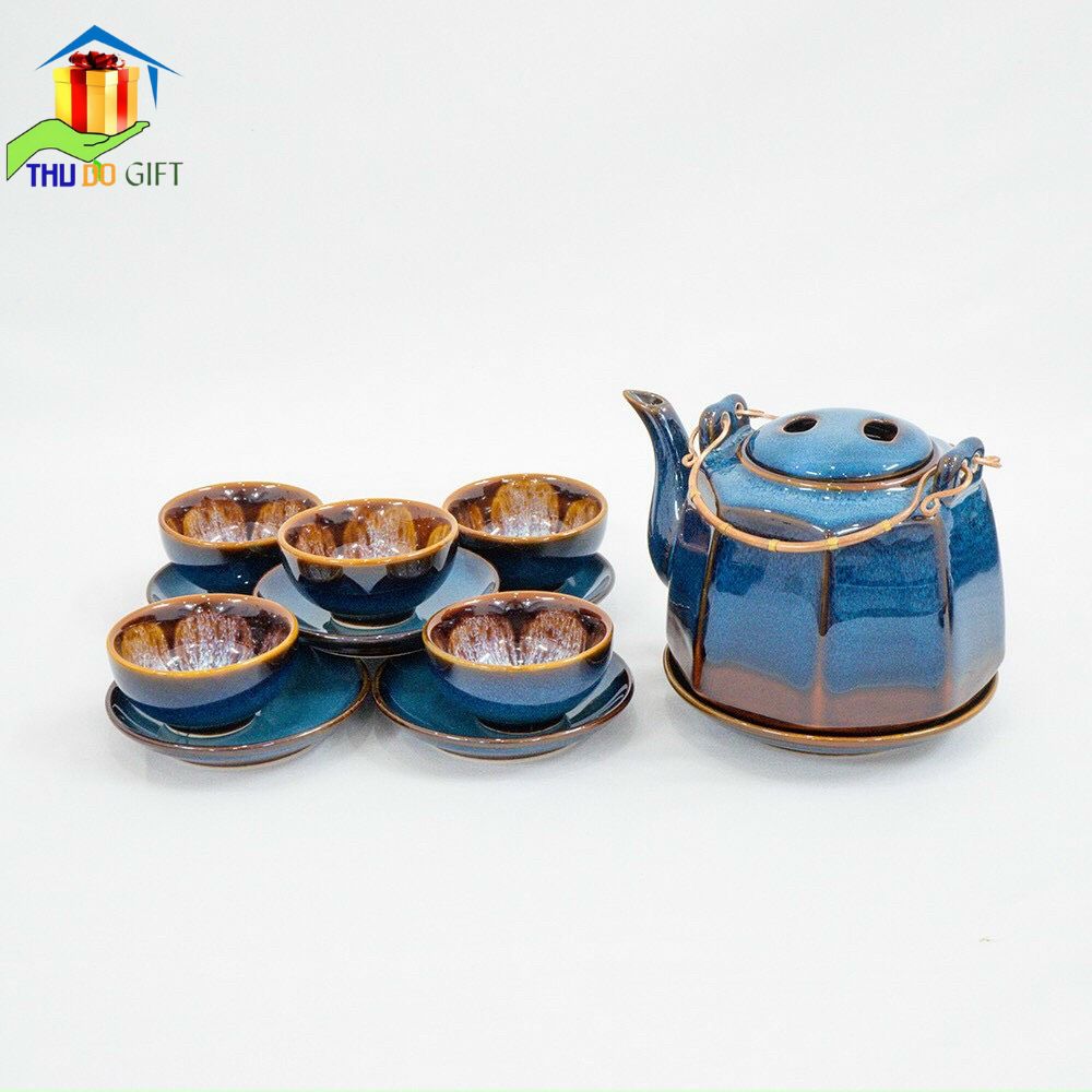 Bộ bình trà gốm sứ Bộ bình trà gốm sứ